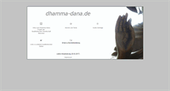 Desktop Screenshot of dhamma-dana.de
